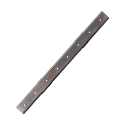 1187110 Břit CAT oboustranný 2406 x 150 x 16 mm hardox 500 8 děr (Srub se místo zubů)