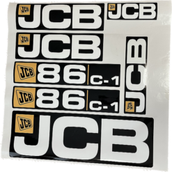 JCB 86C-1 Sada nálepiek