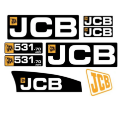 JCB 531-70 AGRI Sada nálepiek